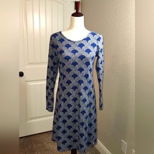 Hatley Maggie Dress, Blue & white, size small, perfect condition, details gorgeo